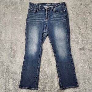 Signature‎ Levi Strauss Jeans Womens 14S 32x30 Blue Modern Slim Stretch Denim